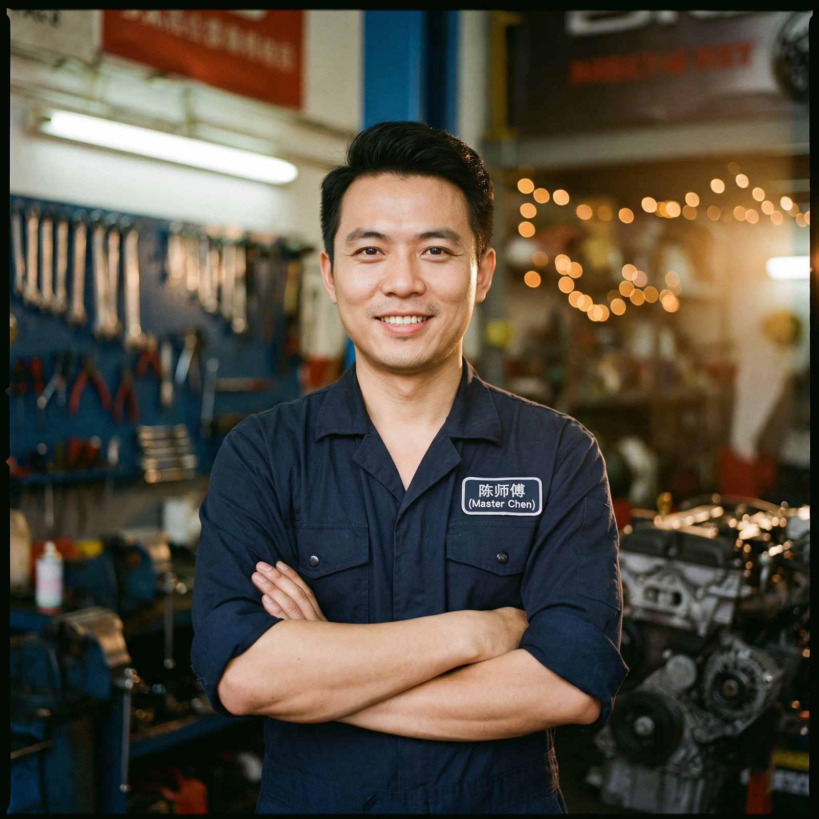 女神视频首席修车技师陈师傅